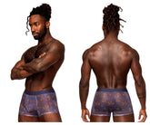 Short sans coutures à imprimés transparents SMS-011 de Male Power